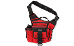 Maxpedition Outdoortasche Jumbo Versipack, rot/schwarz