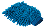 Microfaser Handschuh für Pfoten & Co, blau