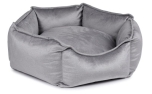 mypado Hexo Velvet Hundebett silber