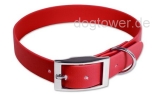 Mystique Halsband Biothane Deluxe, rot