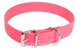 Mystique Hundehalsband Biothane, neon-pink