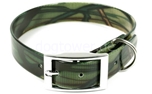Mystique Hundehalsband Biothane Deluxe, camo-khaki