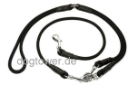 Mystique Umhängeleine Profi, Karabiner, schwarz