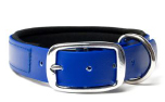 Mystique Biothane Halsband Deluxe Neopren, beta blau