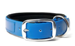 Mystique Biothane Halsband Deluxe Neopren, beta hellblau