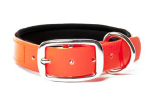 Mystique Biothane Halsband Deluxe Neopren, gold orange