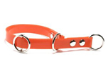 Mystique Biothane Schlupfhalsband Standard, gold orange