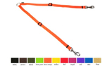 Mystique Nylon Koppel verstellbar (Robuster Karabiner), lila