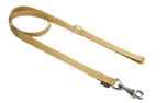 Mystique Nylon Leine (ROBUSTER Karabiner), beige