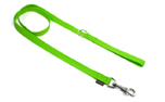 Mystique Nylon Leine (ROBUSTER Karabiner), neongrün