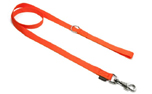 Mystique Nylon Leine (ROBUSTER Karabiner), neonorange