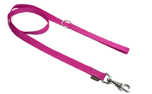 Mystique Nylon Leine (ROBUSTER Karabiner), purpur