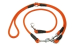 Mystique Umhängeleine Hunting Profi (mit Karabiner) orange