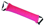 Nylon Beißwurst Hundedummy, pink