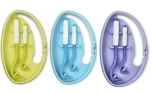 Tick Twister by OTom Zeckenhaken mit Silikon-griff 2 Stück Multicolor mit Clipbox
