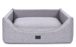 mypado Alma Soft Hundebett, silber