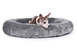 mypado Nubo&Vello Fake Fur Hundebett, grau