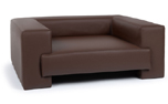 mypado Boston Kunstleder-Premium Hundesofa, braun