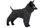 Paikka Hundeoverall Winter Suit schwarz