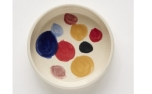 The Painter´s Wife Dog Bowl Spotted Multicolor