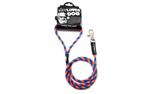 Pav Loves Hundeleine 1,2m, orange/blau