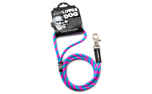 Pav Loves Hundeleine 1,2m, pink/blau