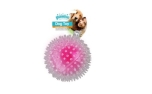 Hundespielzeug blinkender Ball Igelball Flash Bouncer Ball Pink