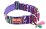 Pellina Hundehalsband Boho Purple