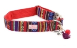 Pellina Hundehalsband Boho Red