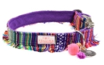 Pellina Hundehalsband Gipsy Boho Purple