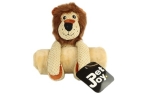 DoggyToy Buddies 2-in-1 Kuscheltier mit Tuch Lion