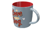 PfotenSchild Tasse All you need Love Dog