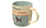 PfotenSchild Tasse Ein Haus ist kein echtes Zuhause