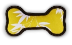 P.L.A.Y. Pet Lifestyle and You Plush Toy Bone Bamboo Mustard, Mustard