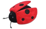P.L.A.Y. Pet Lifestyle and You Plush Toy Ladybug, Red/Black