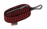 P.L.A.Y. PoopBagDispenser Houndstooth Red/Black