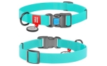 Puller Halsband WAUDOG Waterproof Kunststoffschnalle LUMI türkis
