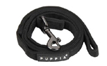 Puppia Hundeleine, schwarz