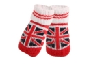 Puppia Union Jack Hundesocken rot