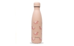 Qwetch Iso Flasche Thermo Pastell Flamingo rosa