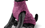 Rogz Hundepullover Wolfskin, pink melange