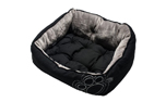 Rogz Luna Podz Hundebett, Black Paw