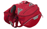 Ruffwear Palisades Pack Hunderucksack, red currant