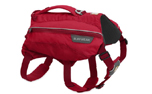 Ruffwear Singletrak Pack Hunderucksack, red currant