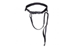 rukka Hike Running Belt+Leash, black/grey