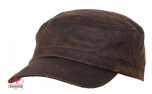 scippis Field Cap Mütze im Military-Look, braun