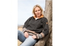 scippis Troyer Diego Alpaca Pullover, anthra