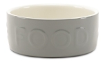 Scruffs Classic Pet Food Bowl Grey