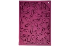 SodaPup Fishy Design Emat Enrichment Lick Mat plum