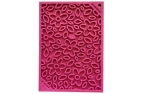 SodaPup Flower Power Design eMat Enrichment Lick Mat Pink